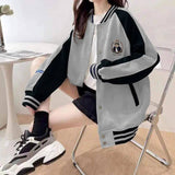 Cream Color Varsity Jacket Baseball Uniform Jacket