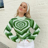 Preppy Aesthetic Sweater Warm and Loose Leisure Pullover Long Sleeve Sweater