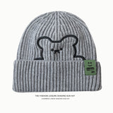 Toboggan Hat Woolen Cap Women's Autumn and Winter Knitted Hat All-Matching