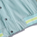 Corduroy Varsity Jacket Vintage Multicolor Jacket Embroidered Baseball Uniform Men's and Women's Spring and Autumn Baggy Coat