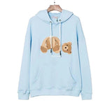 Palm Angels Hoodie Embroidered Hoodie Men and Women Loose