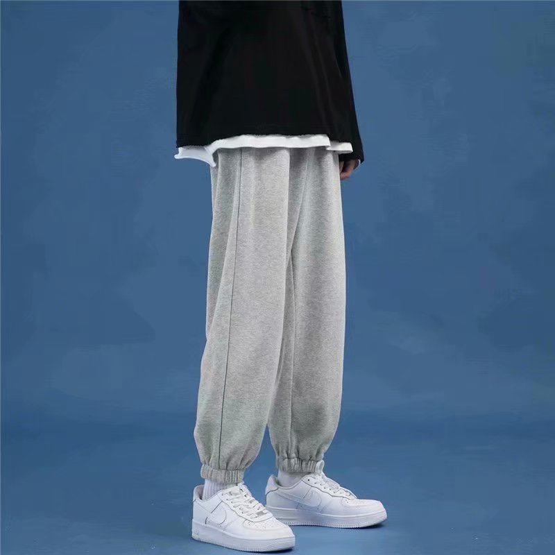 Men Pants Men's Spring and Autumn Loose Casual Trousers