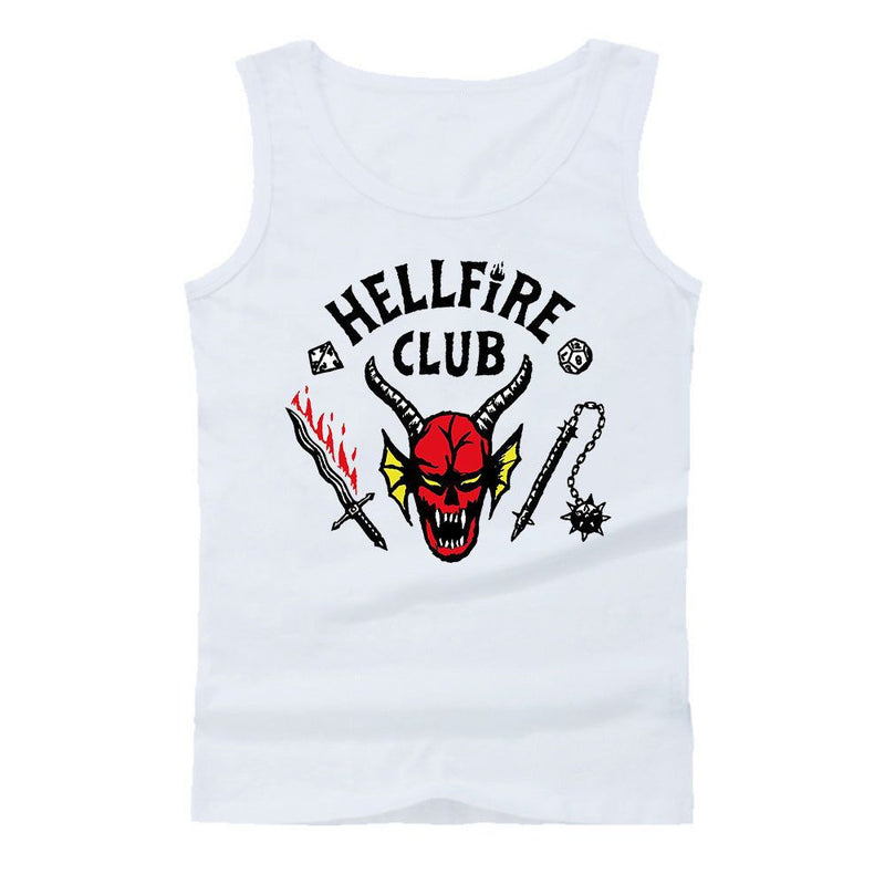 Stranger Things Hellfire Club Vest Stranger Things 3D Digital Printing Vest Cosplay