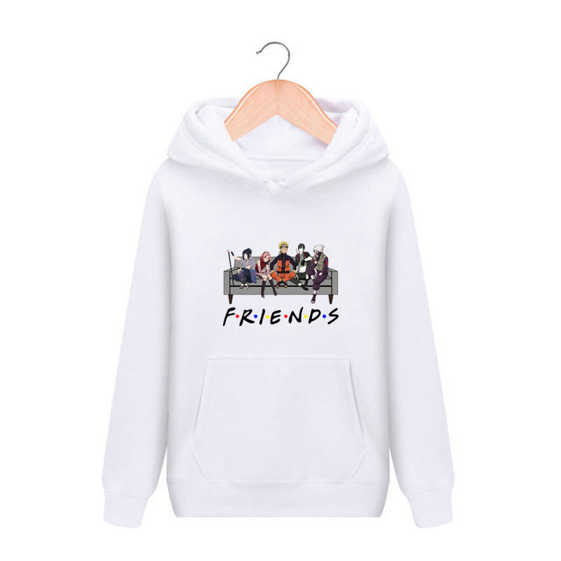 Friends Joey Hoodie Pullover Print Casual Hooded Sweater