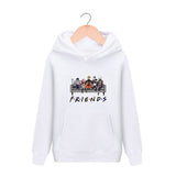 Friends Joey Hoodie Pullover Print Casual Hooded Sweater