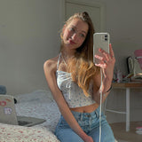 Music Festivals Rave Outfits Girls Tops Summer Women's Fashion Sexy Vest