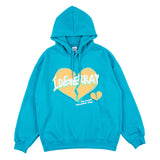 Mens Fall Outfits Loose Hooded Sweater Men and Women All-Matching Loose Preppy Style Sports Couple's Tops