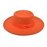 Mens Kentucky Derby Hats Woolen Hat Big Brim Jazz Warm Sun Hat