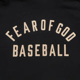 Fog Fear of God Essentials Hoodie Baseball Flocked Printed Sweatshirt Loose-Fitting Hoodie Men
