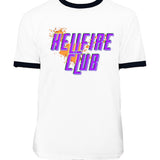 Hellfire Club Shirt Hellfire Club Letter Print T-shirt Short Sleeve