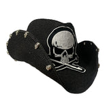 Cowgirl Hats Cowboy Hat Skull Holiday Top Hat Straw Hat