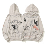 Grafitti Sweatshirts Saint Graffiti Hoodie Vintage Hoodie