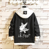 Comic Denim Jacket Men's and Women's Casual Spring and Autumn Top Coat