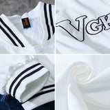 Jock Jacket Spring and Autumn Stand Collar Embroidery Jacket Men's Youth Student Couple Baseball Uniform