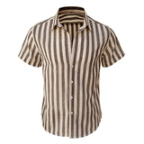 Men Beach T Shirts Beach Shirt Men's Short Sleeve Shirt
