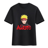 Itachi Uchiha Costume Naruto T-shirt Summer Kakashi Vortex Naruto Itachi Uchiha Cotton Short Sleeve T-shirt