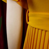 Nina Parker plus Size Dresses plus Size Pleated Dress