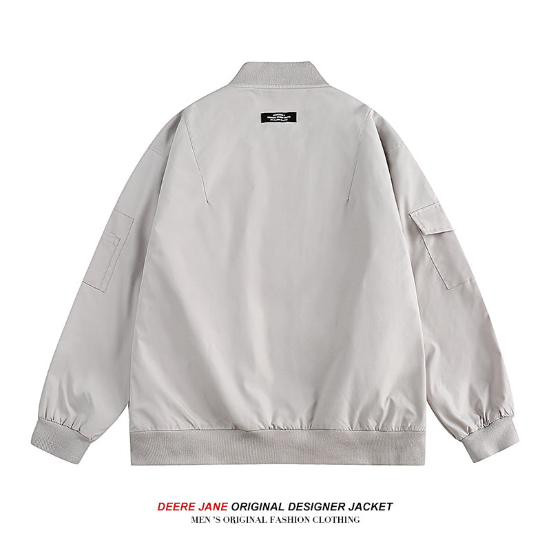 Men Jacket Spring Loose Leisure Sports Jacket