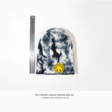 Toboggan Hat Smiley Face Hat for Men Autumn and Winter