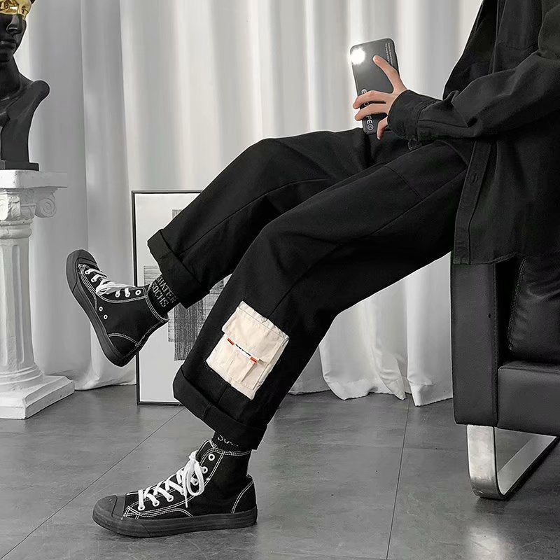 Men Pants Casual Pants Men's Spring Sports Pants Trousers