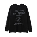 We11 Done Sweatshirts Slogan Printing Daily Casual Couple Style