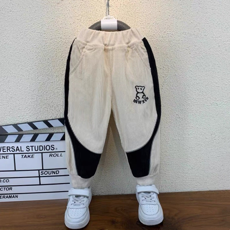 Toddler Boys Pants Boys' Pants Spring and Autumn Casual