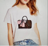 Oversized 90s T Shirt Summer Fashion Pretty Girl Printed Sleeve T-Shirt