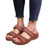 Women Open Toe Sandals Flats Summer Plus Size Sandals