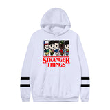 Stranger Things Hoodie Peripheral Pattern Loose Hooded Fleece Pullover