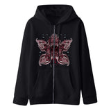 Stranger Things Hoodie Zipper Sweatshirt Cardigan Loose