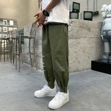 Men Pants Sports Overalls Men's Loose Autumn and Winter Long Pants Men's Clothing