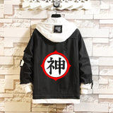 Comic Denim Jacket Autumn and Winter Casual Loose Jacket Clothes