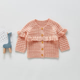 Spring Tops Children's Baby Knitted Cardigan Top Coat