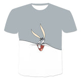Bugs Bunny Shirt Men And Women Short-Sleeved Casual T-Shirt