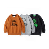 Children Boy Hoodie Spring and Autumn Long-Sleeved Sweater Boy