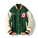 Alaska Varsity Jacket Baseball Uniform Spring Boys Loose