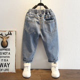 Toddler Boys Pants Boys' Ripped Jeans Casual Pants Spring Wear