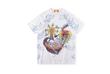 Cpfm T Shirt Portrait Printed Men's and Women's Short-Sleeved T-shirt