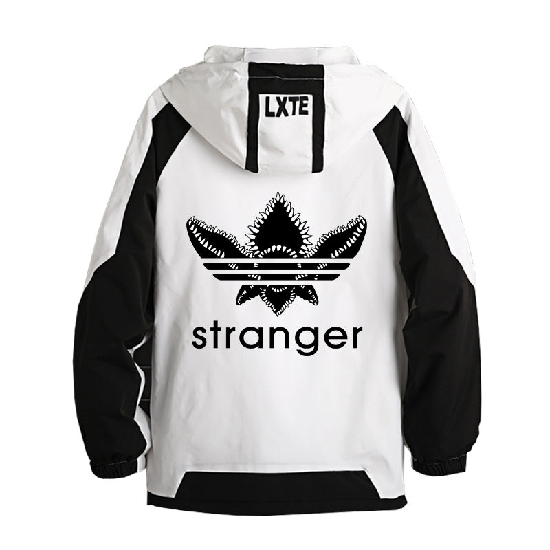 Stranger Things Hellfire Club Hoodie Men's and Women's Long Sleeve Hooded Jacket Casual Jacket