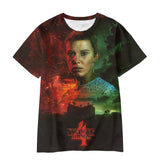 Stranger Things T Shirt Cosplay Costume 3DT T-shirt