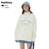 Preppy Aesthetic Sweatshirt Coat Loose Autumn Men's Women's Pullover