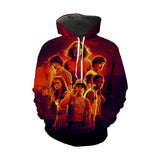 Stranger Things Hoodie Stranger Things Series 3D Sweater Cosplay Anime 3D Printed Sweater Hoodie