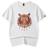 Zodiac Shirts Summer round Neck Loose Short Sleeve T-shirt for Men