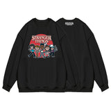 Stranger Things Hellfire Club Coat Peripheral Sweatshirt Stranger Things round-Neck Pullover
