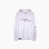 Mens Fall Outfits Graffiti Worn Looking Washed-out Hooded Sweater Male and Female Personality Loose