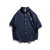 Men T Shitrs Summer Solid Color Casual Simple Short Sleeve Shirt for Men