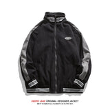 Men Jacket Spring Color Matching Men Loose All-Matching Jacket