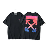 Short Sleeve Gradient Arrow Print Owt t shirt