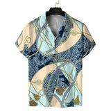 Men Beach T Shirts Men's Spring Short Sleeve Casual