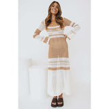 Nina Parker Graffiti Dress Beach Leisure Vacation Dress